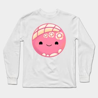 Pink Concha (Pan Dulce Art) Long Sleeve T-Shirt